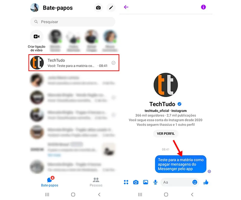 Como Excluir Mensagens No Messenger Em Comoeliminar